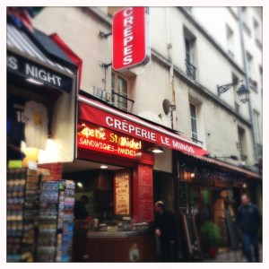 My fav crêpe store