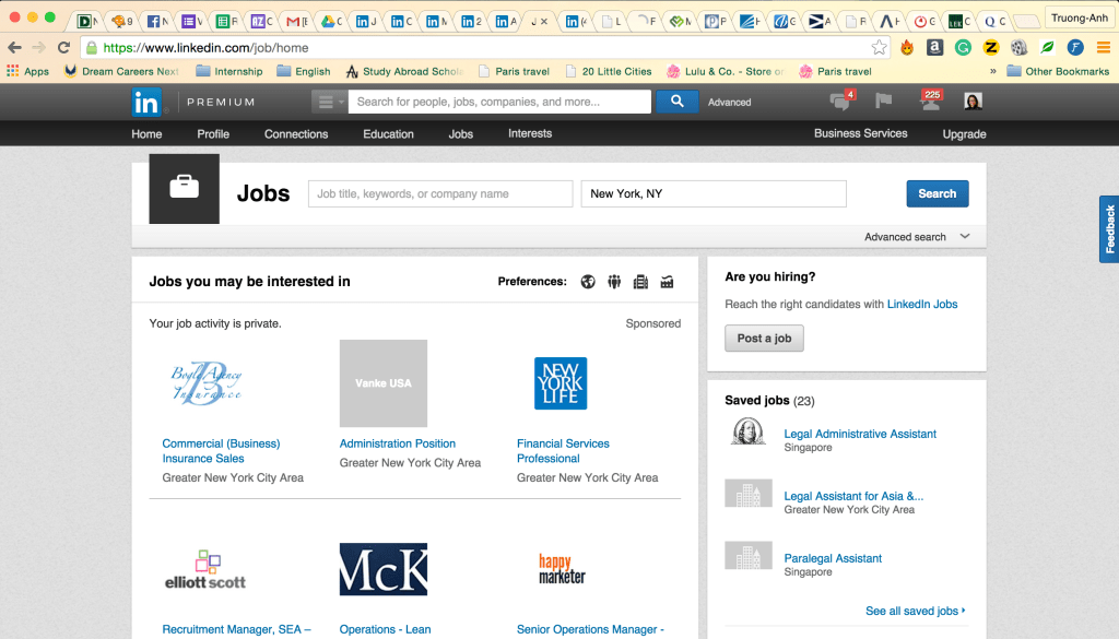 LinkedIn is your best friend